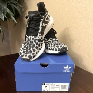 Adidas Leopard Print Sneakers